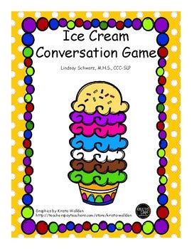 Ice Cream Conversations .